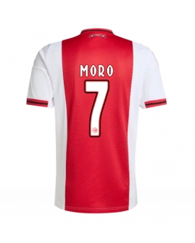 Billige Fotballdrakt Ajax Raul Moro #7 Replika Hjemmedrakt 2025-26 Kortermet Billige Fotballdrakt Ajax Raul Moro #7 Replika Hjemmedrakt 2025-26 Kortermet